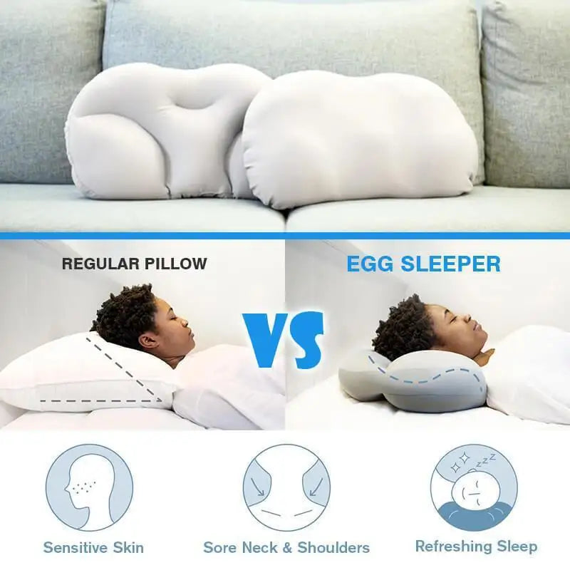 All-Round Egg Shaped Cloud Pillow